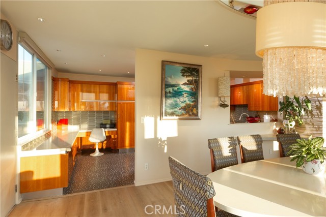 Dining room open to Kitchen