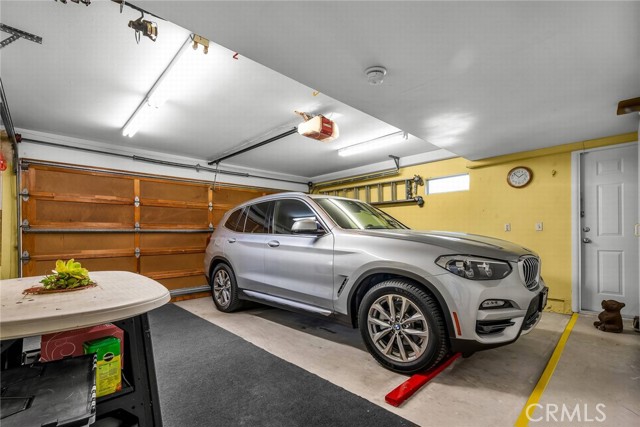 2 car attached garage