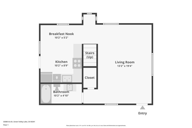 Detail Gallery Image 26 of 28 For 33308 Iris Dr, Green Valley Lake,  CA 92341 - 2 Beds | 1/1 Baths