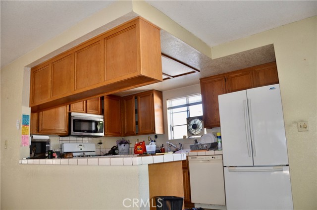 Large kitchen open to family room