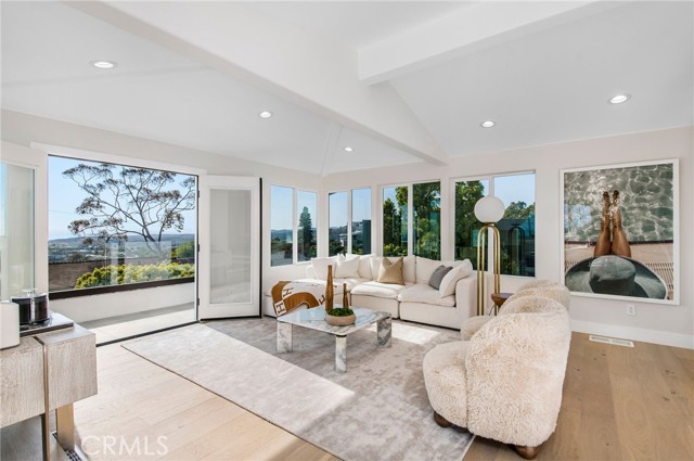 A comfortable flow and ample indoor and outdoor areas for entertaining are the hallmark of the custom residence.