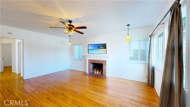 Fire and TV are virtually staged