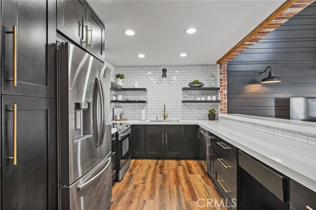 Extensively remodeled kitchen includes all appliences