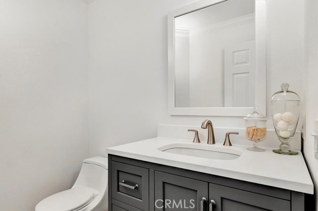 downstairs half bath