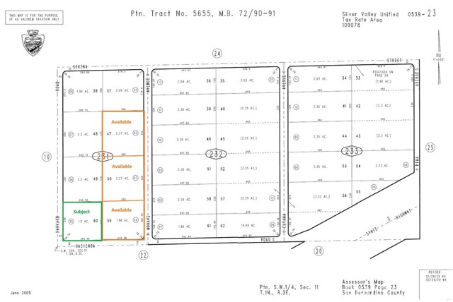 Detail Gallery Image 5 of 21 For 39323 Harvard Rd, Newberry Springs,  CA 92365 - – Beds | – Baths