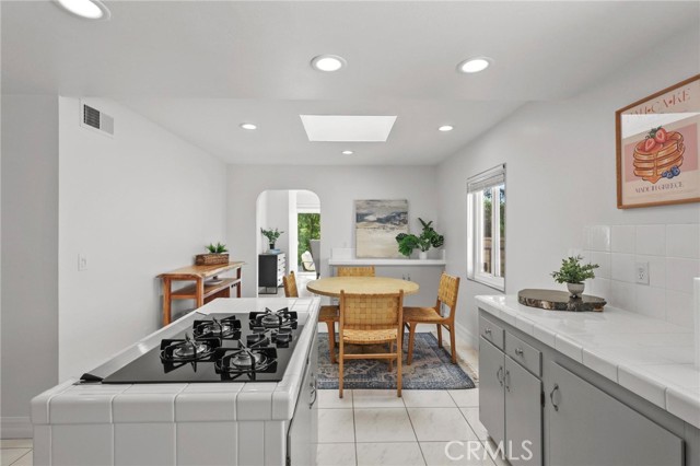 Skylight in Breakfast Area