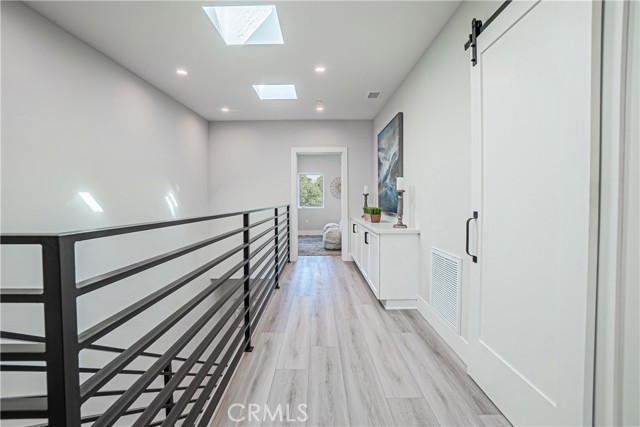 Upper level hallway cabinet and Upper Level En-Suite.