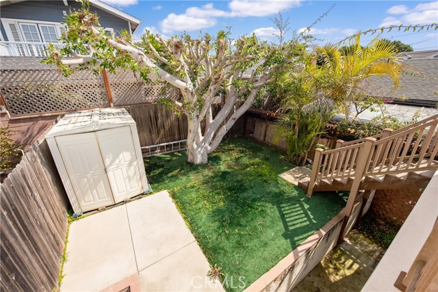 Backyard from Backyard upper Deck