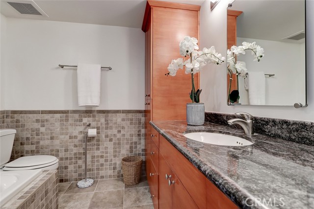 Remodeled primary bathroom