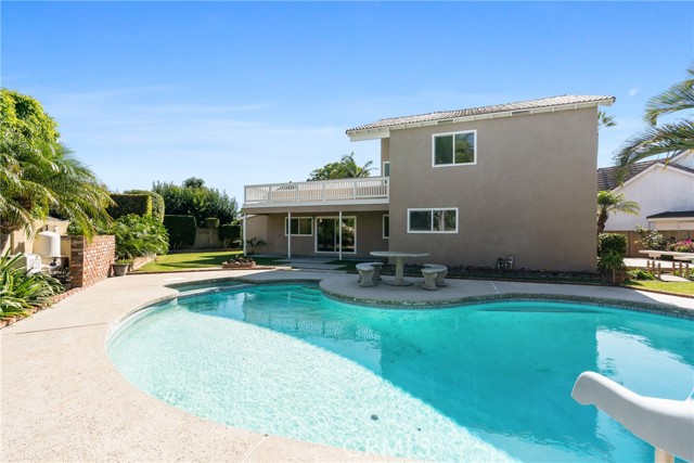 Check out your new interior tract pool home with a spa and a HUGE backyard!!