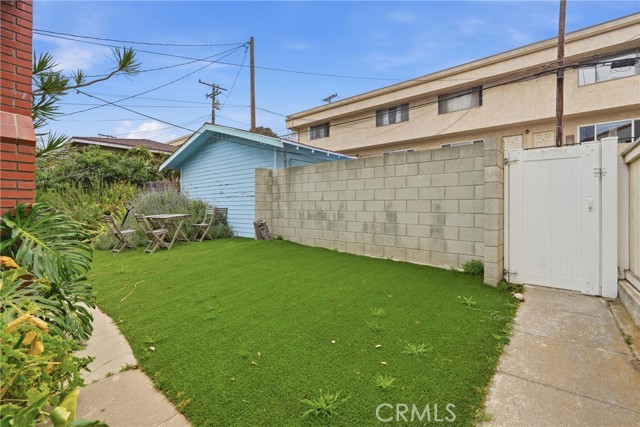 922 1/2 S PCH - Backyard area 922 1/2 S PCH - Backyard area