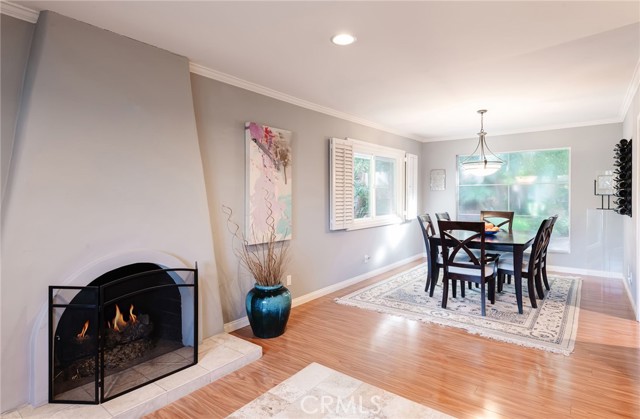 Dining room as viewed from the living room