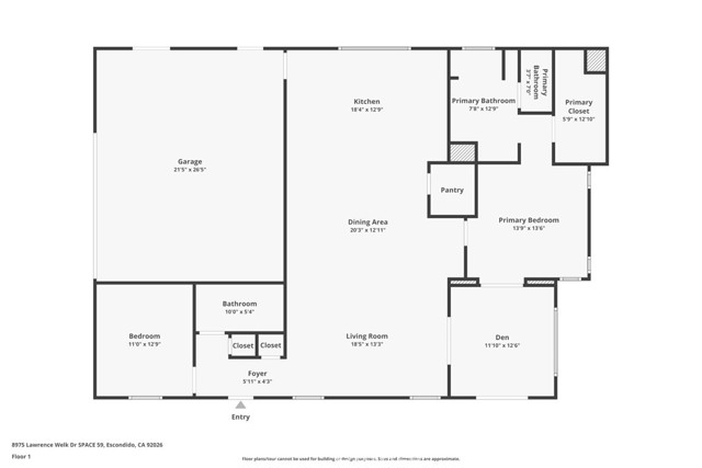 Detail Gallery Image 33 of 33 For 8975 Lawrence Welk Dr #59,  Escondido,  CA 92026 - 2 Beds | 2 Baths