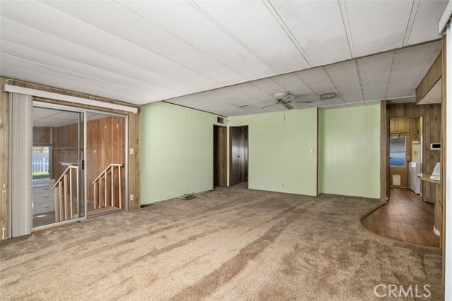 Family Room with sliding doors to California Room.