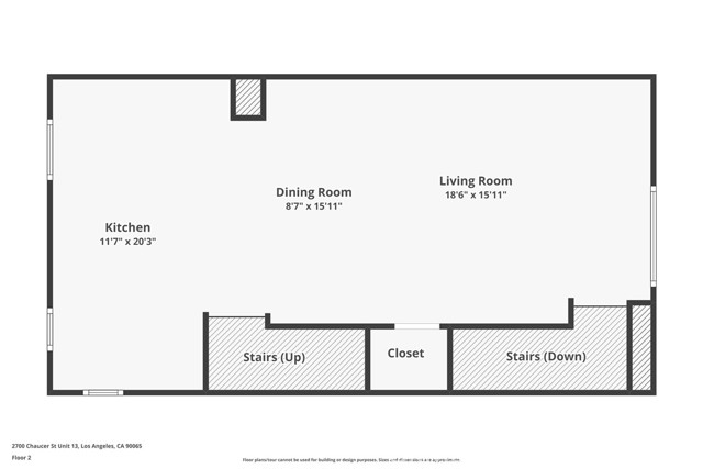 Detail Gallery Image 34 of 36 For 2700 E Chaucer #13,  Los Angeles,  CA 90065 - 4 Beds | 3/1 Baths