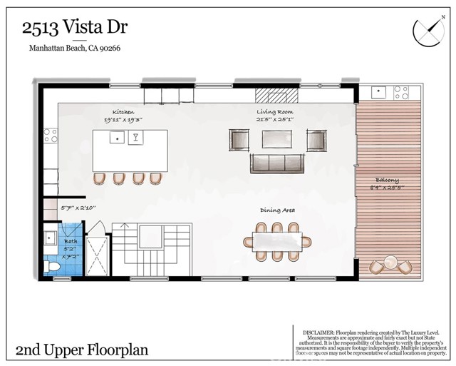 2513 Vista Dr, Manhattan Beach, California 90266, 4 Bedrooms Bedrooms, ,3 BathroomsBathrooms,Residential,Sold,Vista Dr,SB24152818