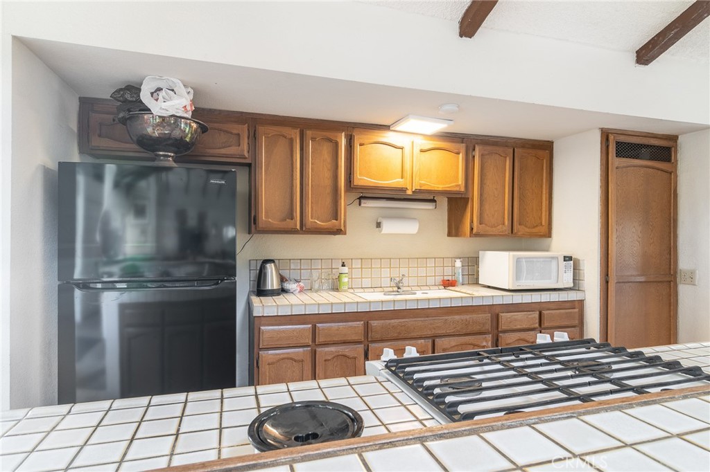 The clubhouse features a full kitchen
