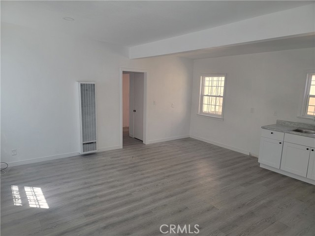 Kitchen and Part of Living room area