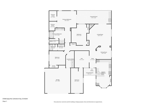 Detail Gallery Image 50 of 50 For 67360 Quijo, Cathedral City,  CA 92234 - 4 Beds | 2 Baths