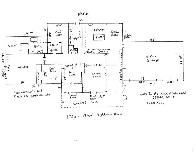 Detail Gallery Image 34 of 47 For 47527 Miami Highlands Dr, Oakhurst,  CA 93644 - 4 Beds | 2/1 Baths