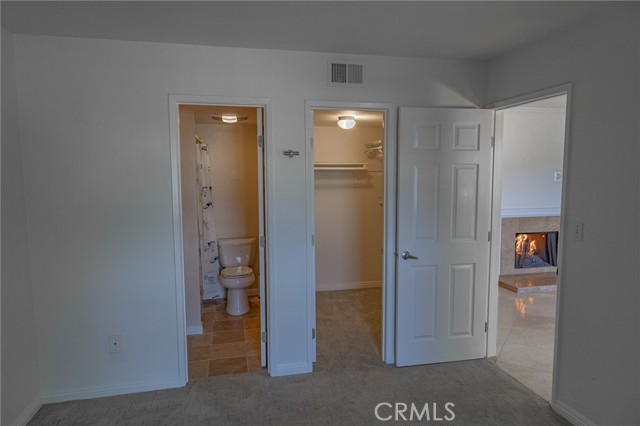 Master bedroom entry