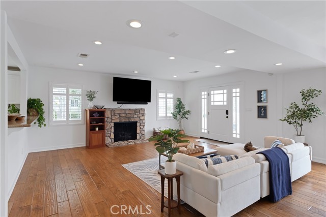Great room in the main house