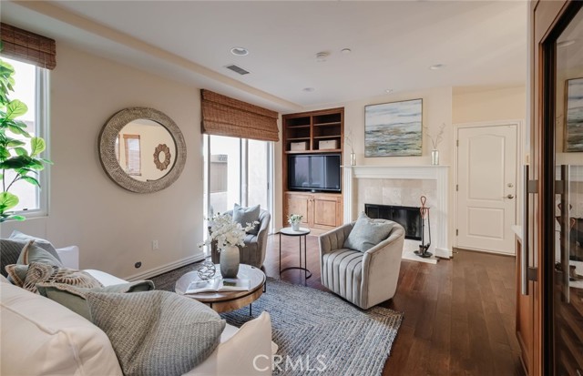 Living Room with Patio Access