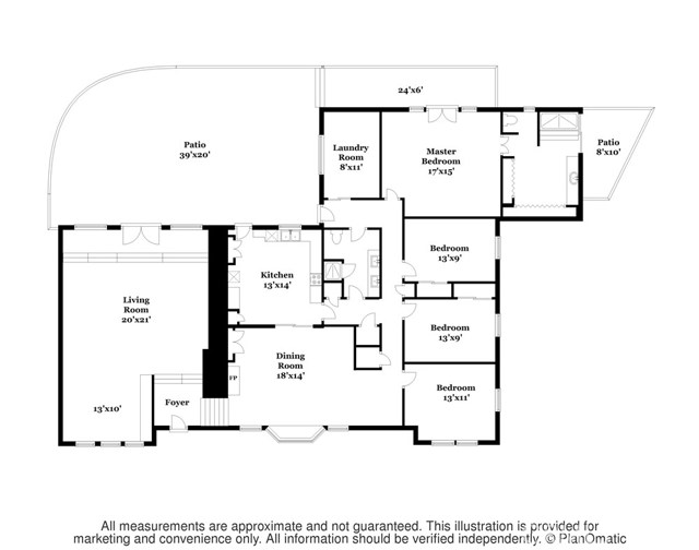 Floorplan has a good flow to it.