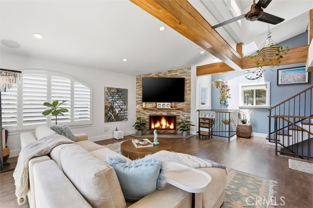 Main Living Area.  *Fire added