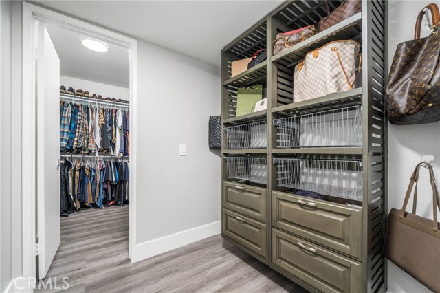 Spacious Primary Walk-in Closet