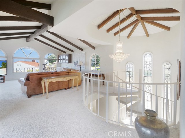 Upstairs Family Room adjacent to Master Suite