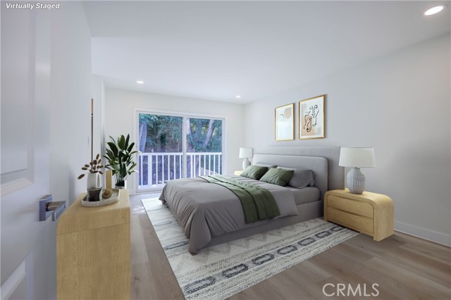 Master Bedroom Staged