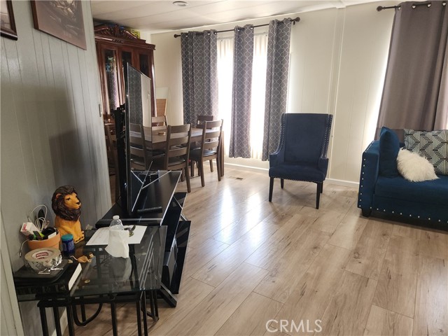Close up on dining area