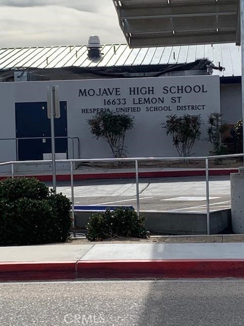 School next to Property