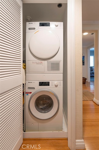 Newer Miele Washer Dryer included