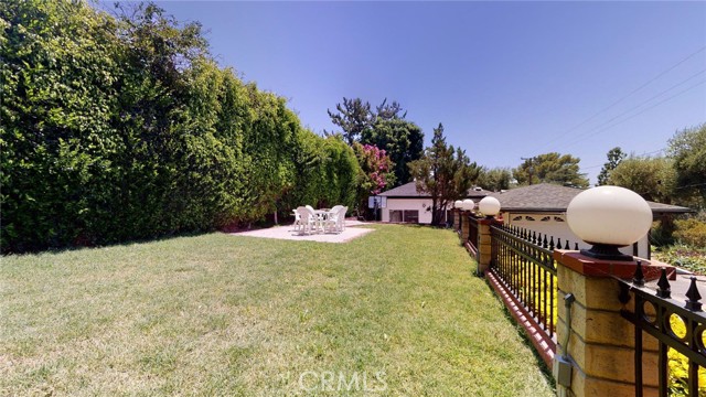 Upper yard - great size for ADU or a sparkling new pool