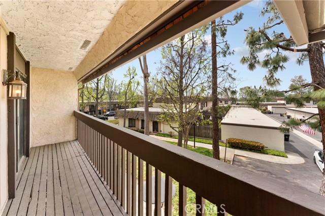 Balcony off the Primary Bedroom