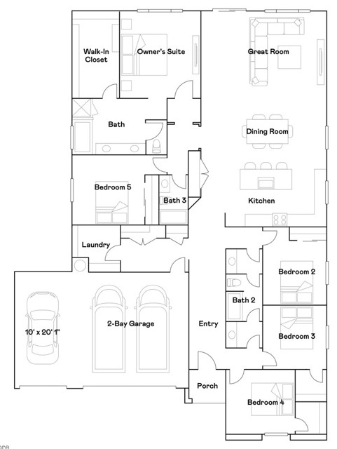Detail Gallery Image 19 of 26 For 17561 Bassets St, Hesperia,  CA 92345 - 5 Beds | 3 Baths