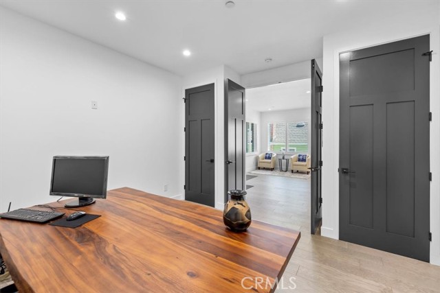 Downstairs bedroom/office