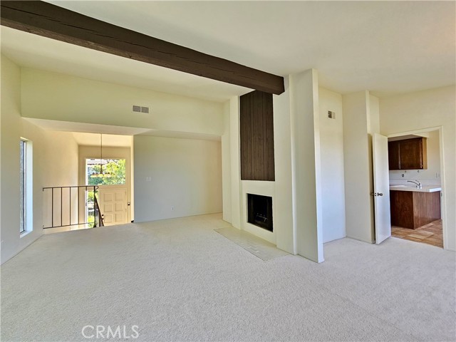 Living area - upper level