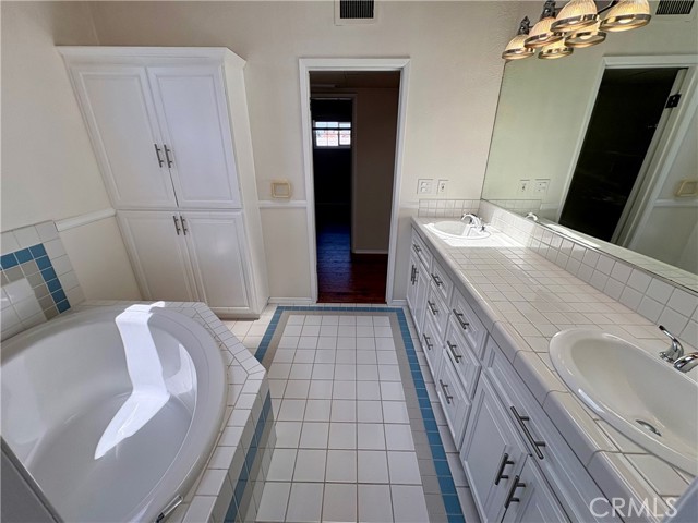 Primary suite bathroom