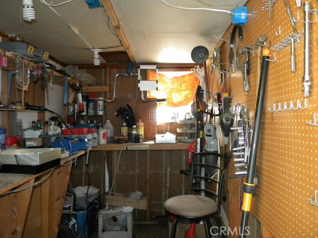 Inside one of the sheds - has 220 volts