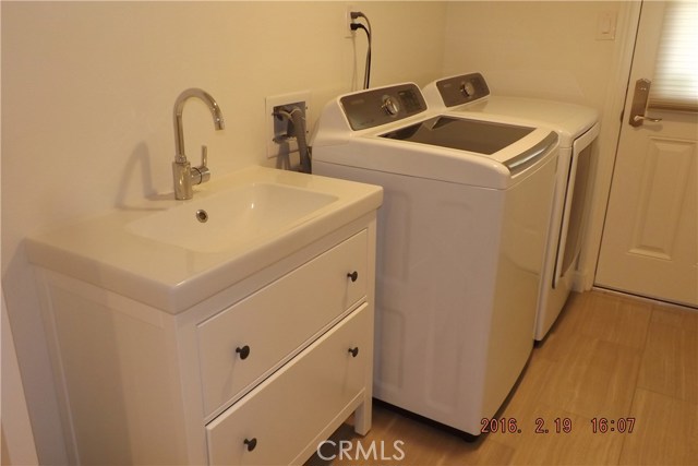 Laundry in the mud room