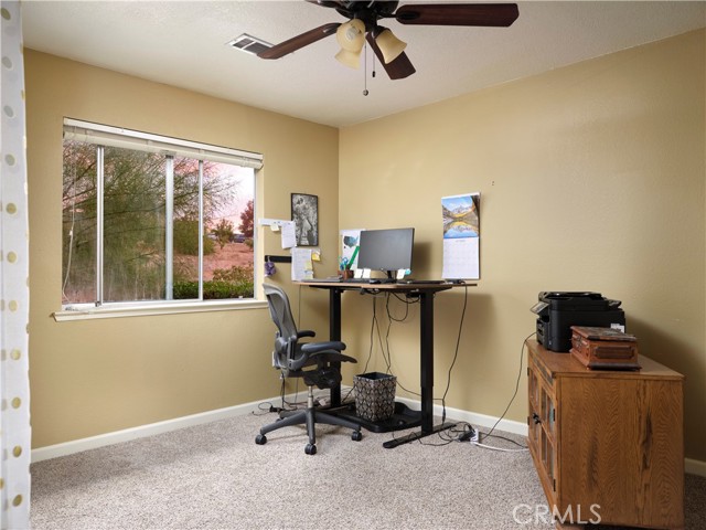Bedroom #3 currently used as an office