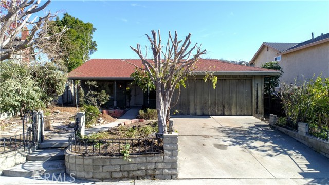 Front of Home with attached garage