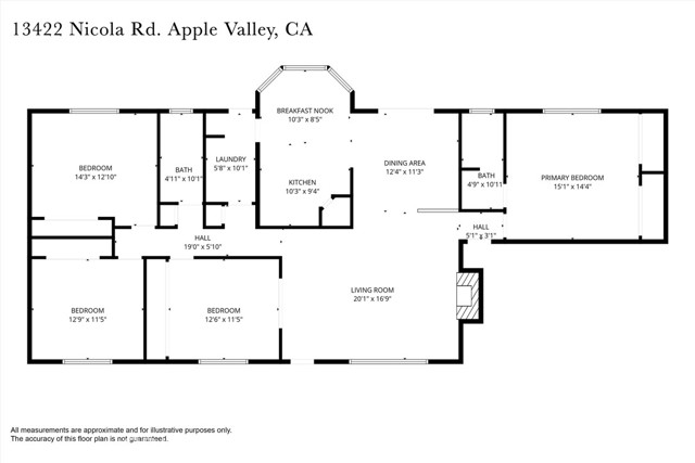 Detail Gallery Image 49 of 49 For 13422 Nicola, Apple Valley,  CA 92308 - 4 Beds | 2 Baths