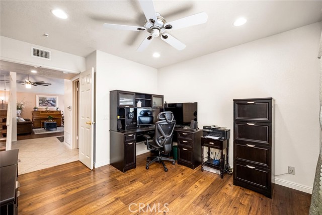 Recessed lighting.