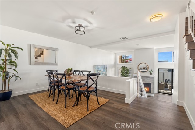 Dining Room overlooking Living Room