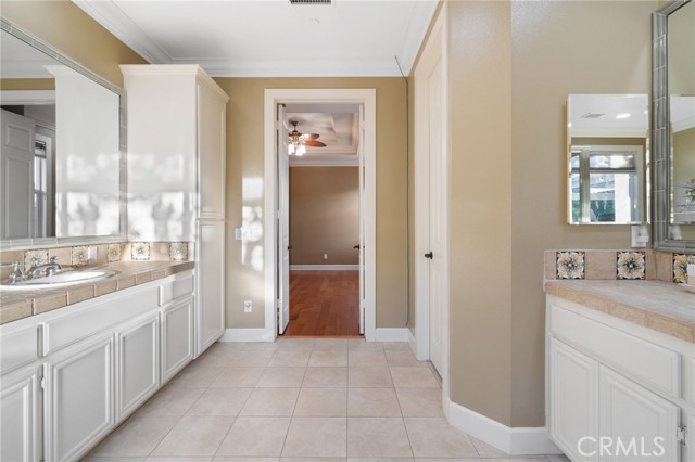 Primary master bathroom