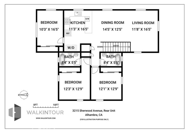 Detail Gallery Image 40 of 40 For 3215 Sherwood Ave, Alhambra,  CA 91801 - 5 Beds | 3 Baths